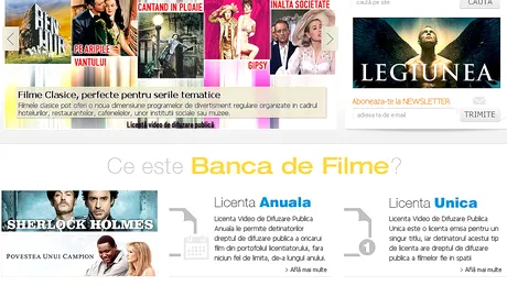 Pro Video a lansat Banca de Filme!