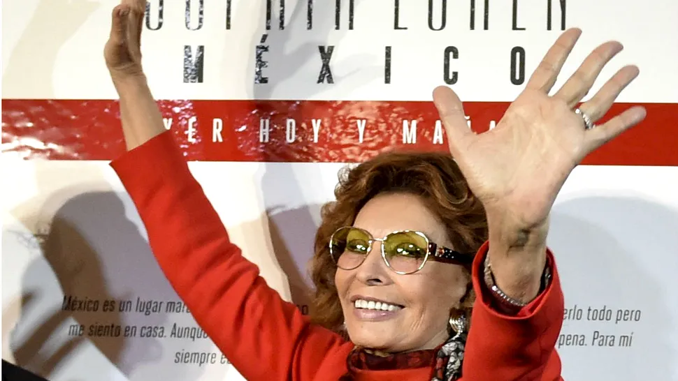 Sophia Loren sărbătoreşte 80 de ani lansând o carte de memorii