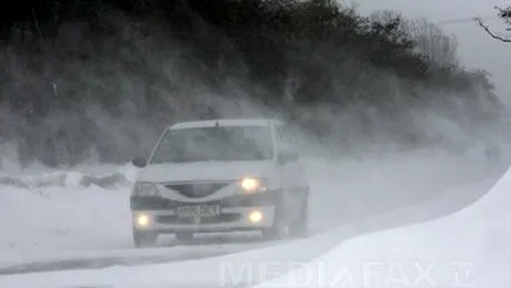 Codul portocaliu de vreme rea este valabil până luni la ora 18.00