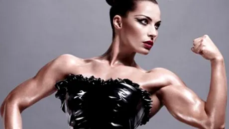 O culturistă a devenit imaginea unui brand de cosmetice renumit