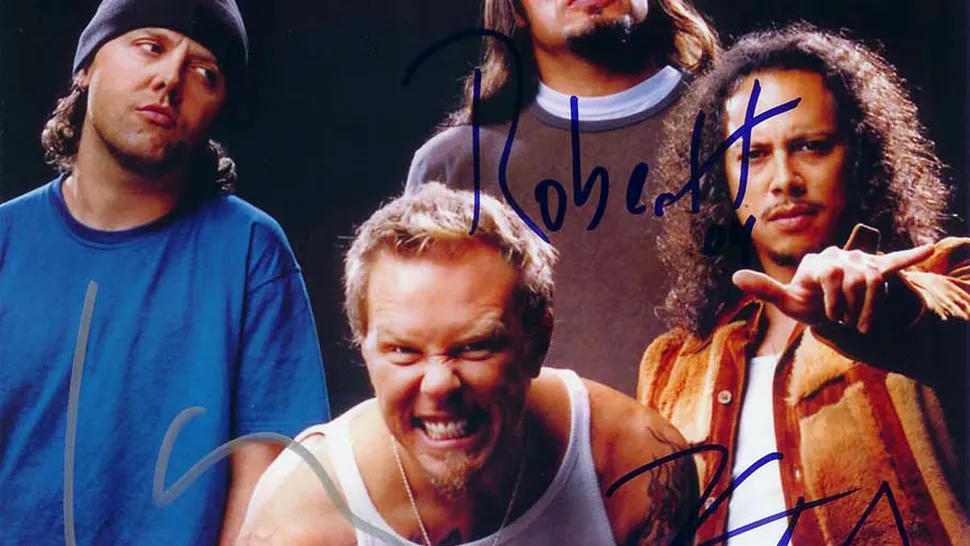 Chitara lui Kirk Hammett de la Metallica, scoasa la vanzare pe eBay