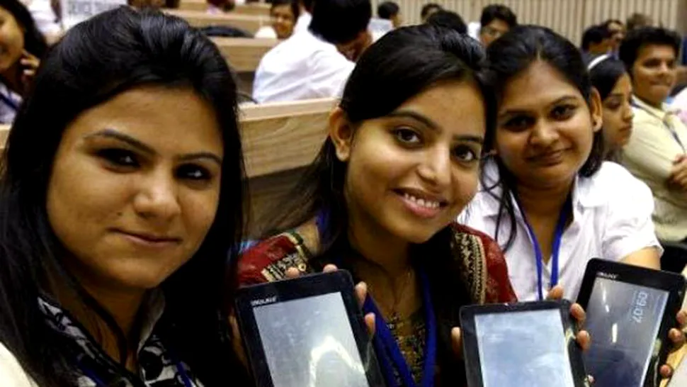 India a lansat cea mai ieftina tableta din lume