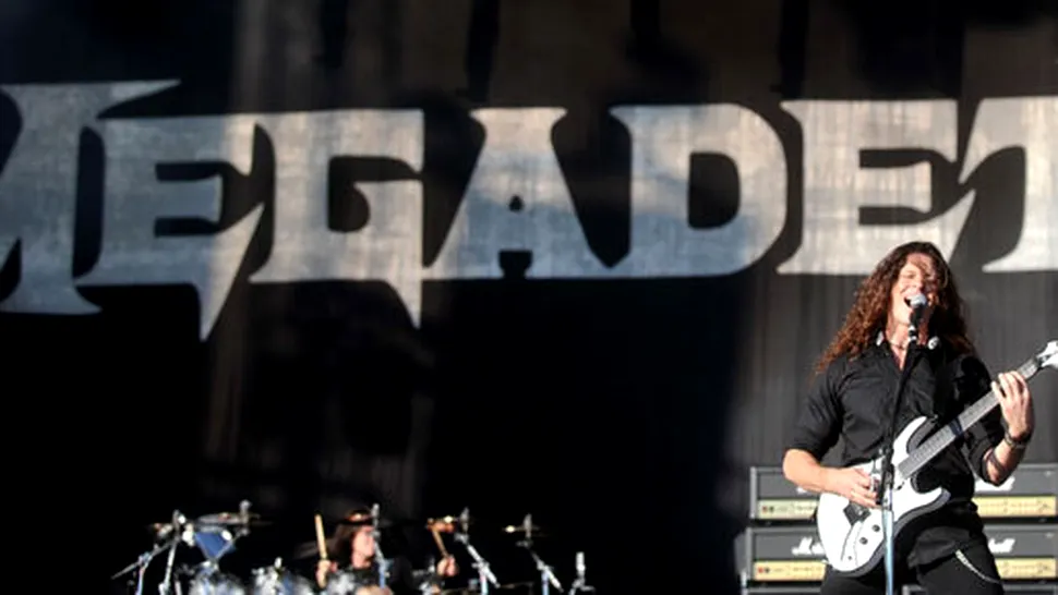 Megadeth, în concert la București pe 22 mai 2013