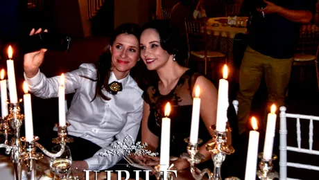 Andreea Marin şi Iuliana Tudor s-au întreţinut la o cină regală