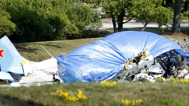 Atat a mai ramas din modelul Yak 52, achizitionat de la Fortele Aeriene Romane