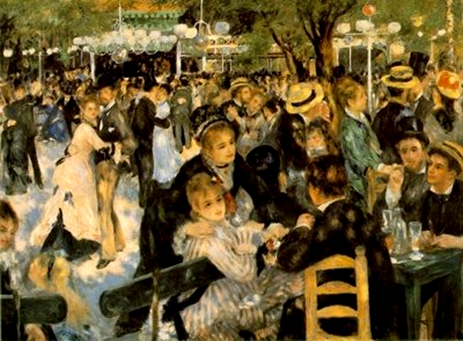 Pierre Auguste Renoir Bal au moulin de la Galette