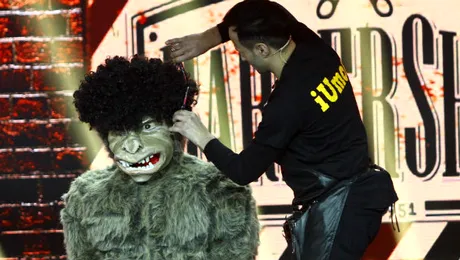 „Edward Omul Foarfecă” de România pe scena „iUmor”
