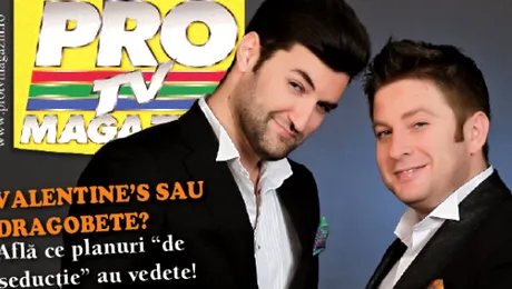 Smiley şi Pavel Bartoş, o echipă fantastică pe coperta PRO TV Magazin