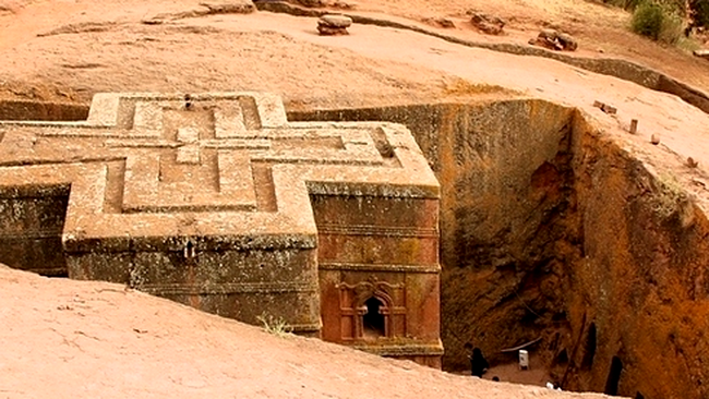 Biserica Bet Giyorgis din Lalibela, Etiopia