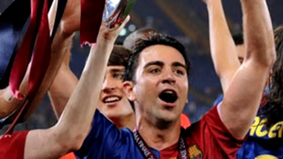 Xavi, cel mai bun jucator al finalei Ligii Campionilor!