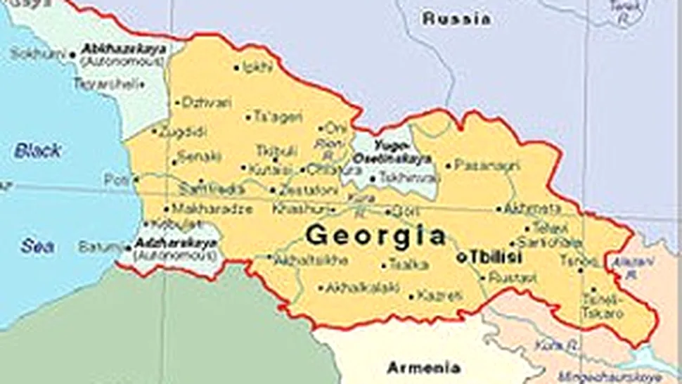 Rusia a recunoscut independenta Osetiei de Sud si Abhaziei