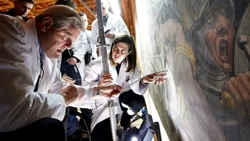 Cum a fost descoperită o frescă celebră realizată de Da Vinci