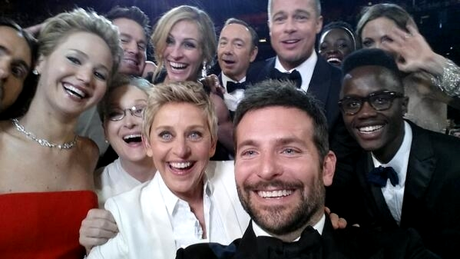 Selfie la OSCAR 2014
