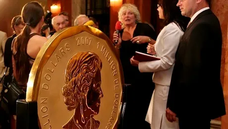 Cea mai mare moneda din lume, scoasa la licitatie
