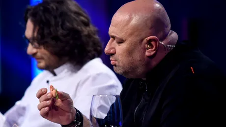 „Chefi la cuţite”: Chef Dumitrescu a fugit din platou