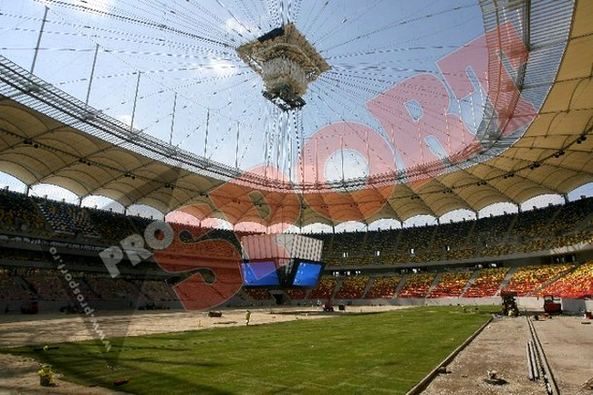 Stadionul National Arena trebuia inaugurat cu amicalul Romania-Argentina