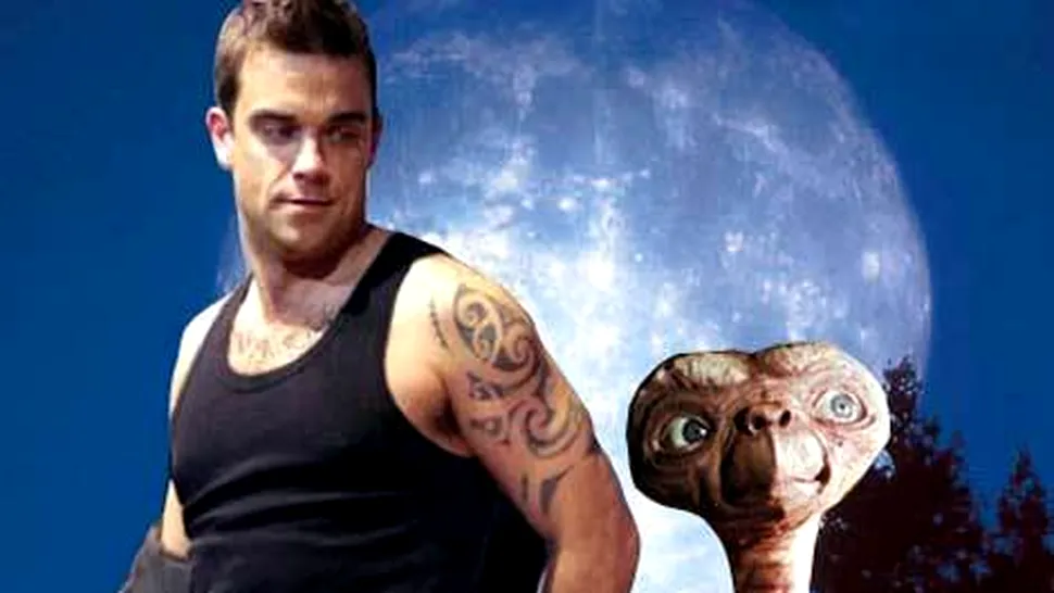 Robbie Williams va construi o bază de detectare a OZN-urilor