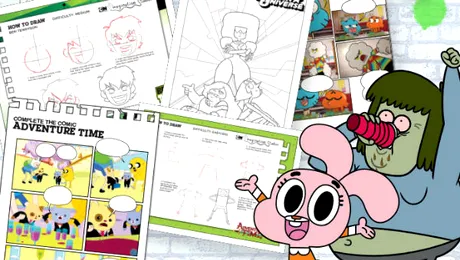 CARTOON NETWORK deschide oficial concursul Atelierele Imaginaţiei CN