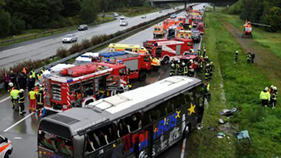 Un accident auto in Germania a provocat moartea a 13 cetateni polonezi