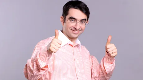 Mihai Găinuşă îşi botează băiatul