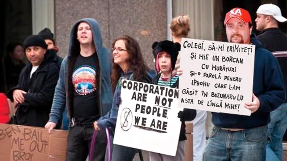 Occupy Chicago: Cine n-are manifestanti batrani, sa-si cumpere!