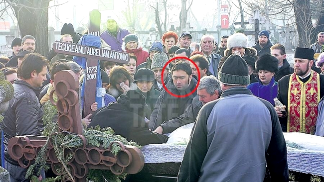 Paul Tecuceanu, la inmormantarea fratelui Toni