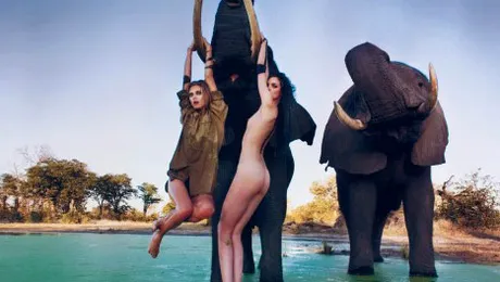 Calendarul Pirelli 2009, pictorial in Africa (Galerie Foto)