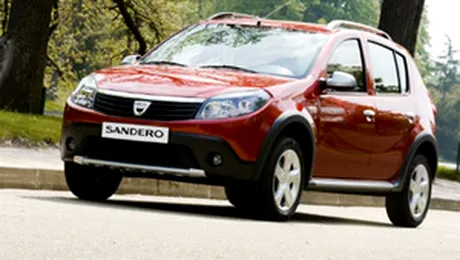 Sandero Stepway va fi disponibil din septembrie