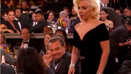 Cel mai comentat moment de la Globurile de Aur! Ce spune Leonardo DiCaprio