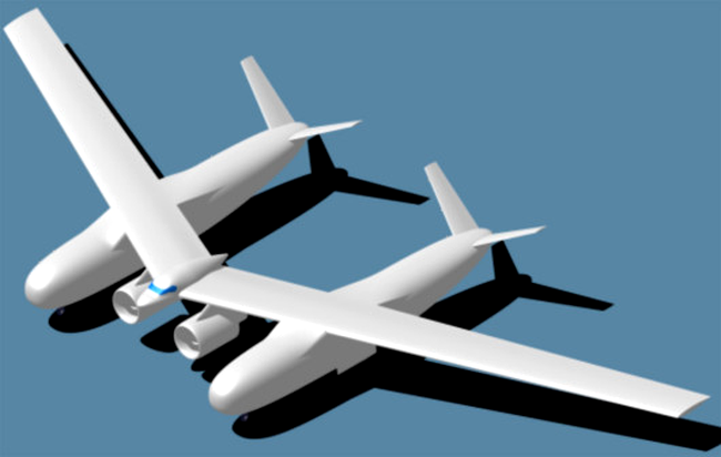 In viitor, avionul va fi ca trenul: vagonul 1, vagonul 2; avionul 1, avionul 2!