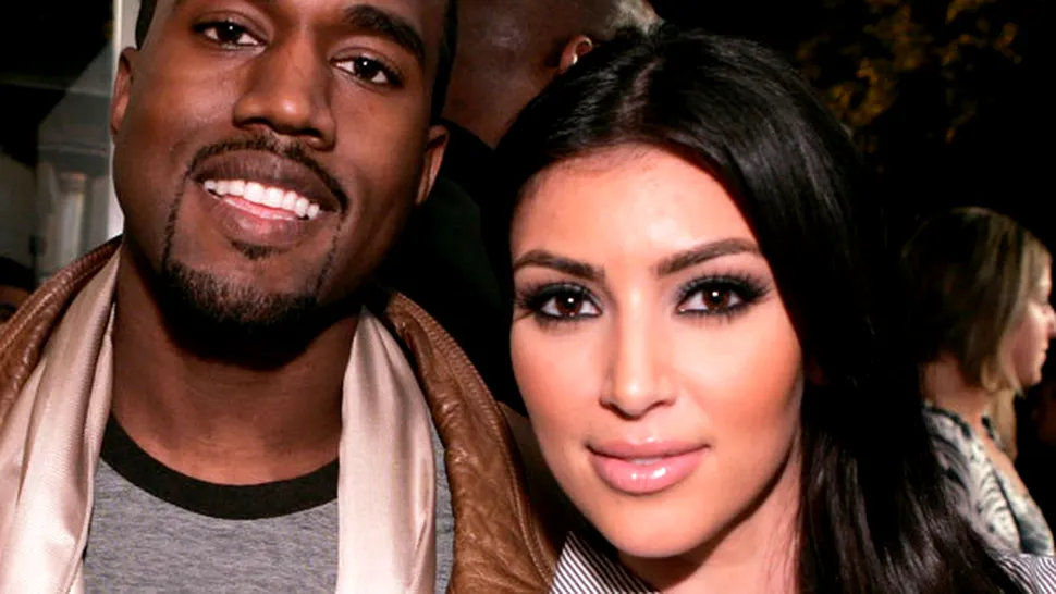 Kanye West și Kim Kardashian s-au logodit