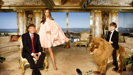 Cum arată „apartamentul” în care trăieşte Donald Trump! Foto fabuloase