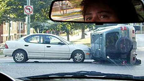 Ieri s-au inregistrat 21 de accidente si patru morti