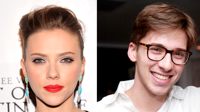 Scarlett and Hunter Johansson