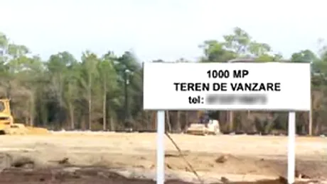 Terenurile din jurul Capitalei nu se mai vand