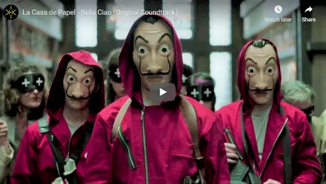 Fenomenul “muzical” Casa de Papel