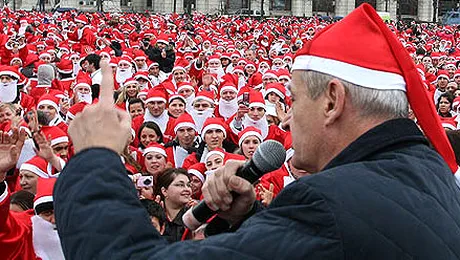 RATB deviaza unele trasee, ca sa aprinda primarul Oprescu luminile de Sarbatori