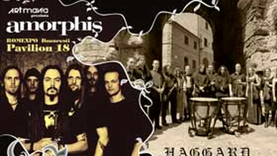 Concertul Amorphis si Haggard este sold out