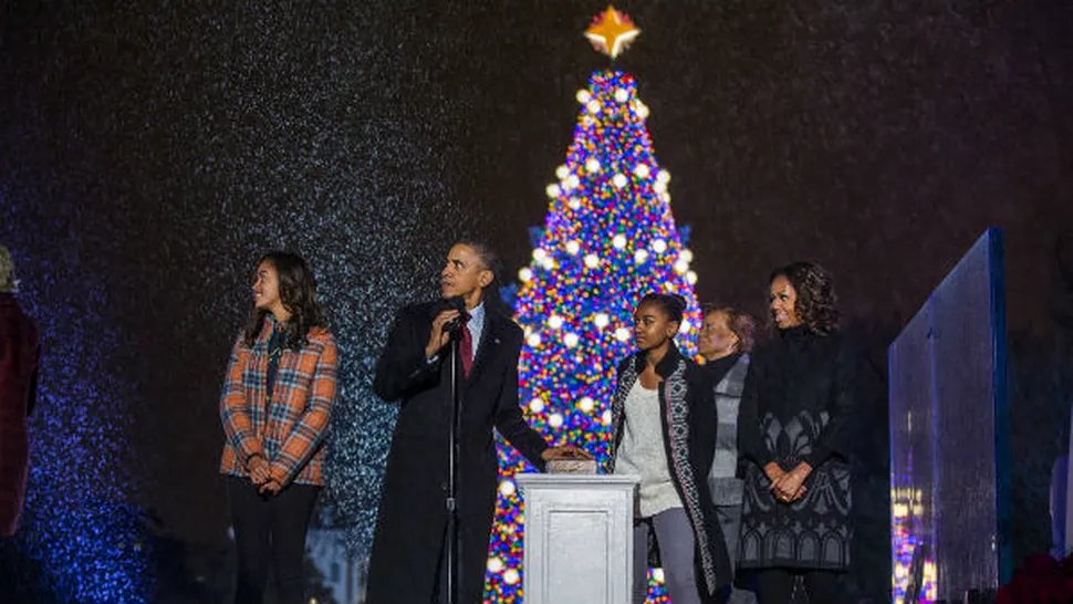 Cine aprinde luminile de Crăciun la Casa Albă?