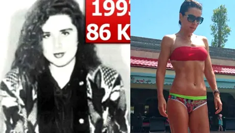 Carmen Brumă şi-a scos silicoanele la plajă. Bustul a crescut cu câteva numere