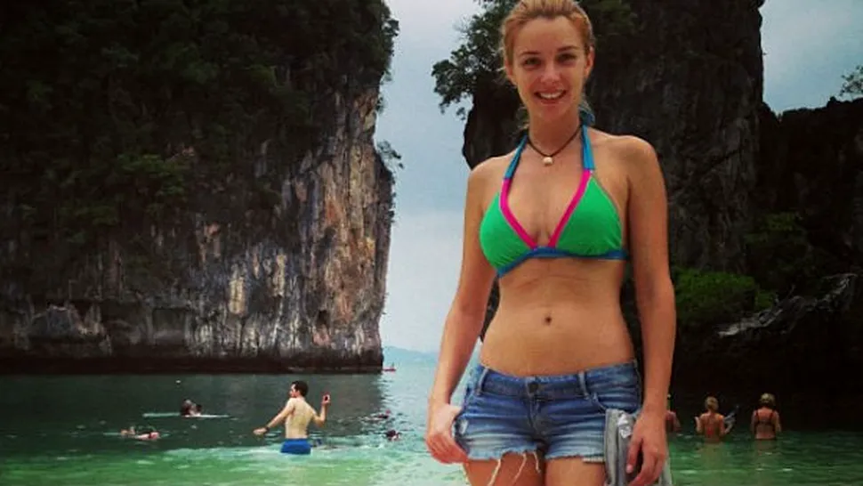 Diana Dumitrescu, vacanţă în Thailanda: 