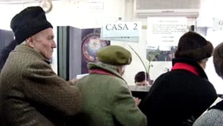 La anul nu mai sunt bani de pensii