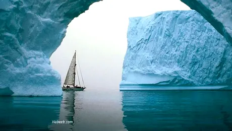 Cum se formează aisbergurile