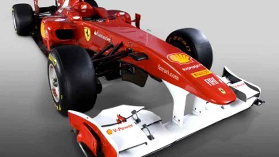 Vezi cum arata noul monopost Ferrari F150 (Poze)