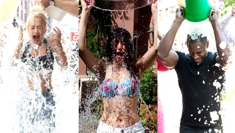 Leapşa cu găleata! De ce îşi toarnă vedetele în cap apă cu gheaţă? (VIDEO)