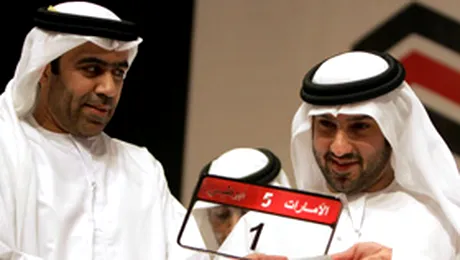 Pe arabi ii costa mai scump placuta de prima inmatriculare