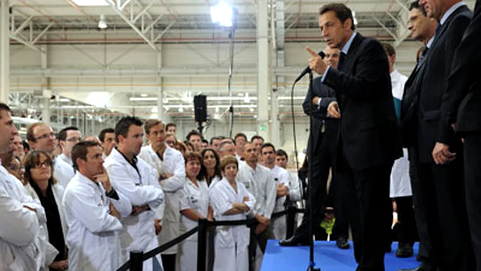 Sarkozy, nici nu stii cat de mic incepi sa fii!
