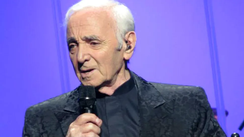 Charles Aznavour va concerta pentru prima dată la Bucureşti