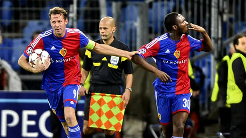 Liga Campionilor, grupa E: Steaua - FC Basel, scor 1-1