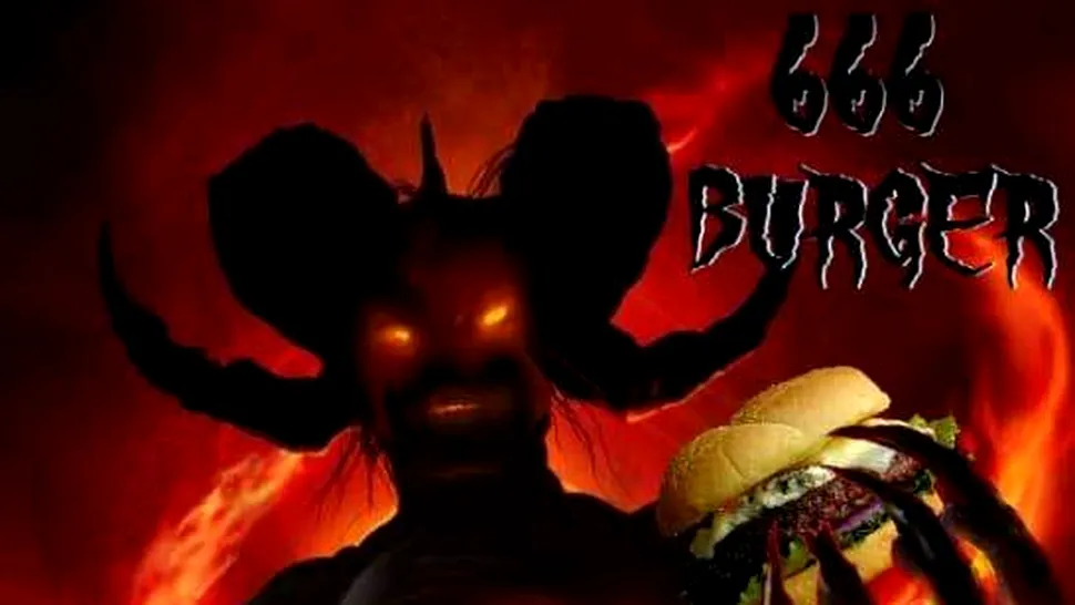 Cel mai scump burger din lume: are pentagramă și costă 666 dolari (Poze)